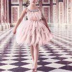 Picture of Swan Princess Dance Costume Feather Ballerina Dress